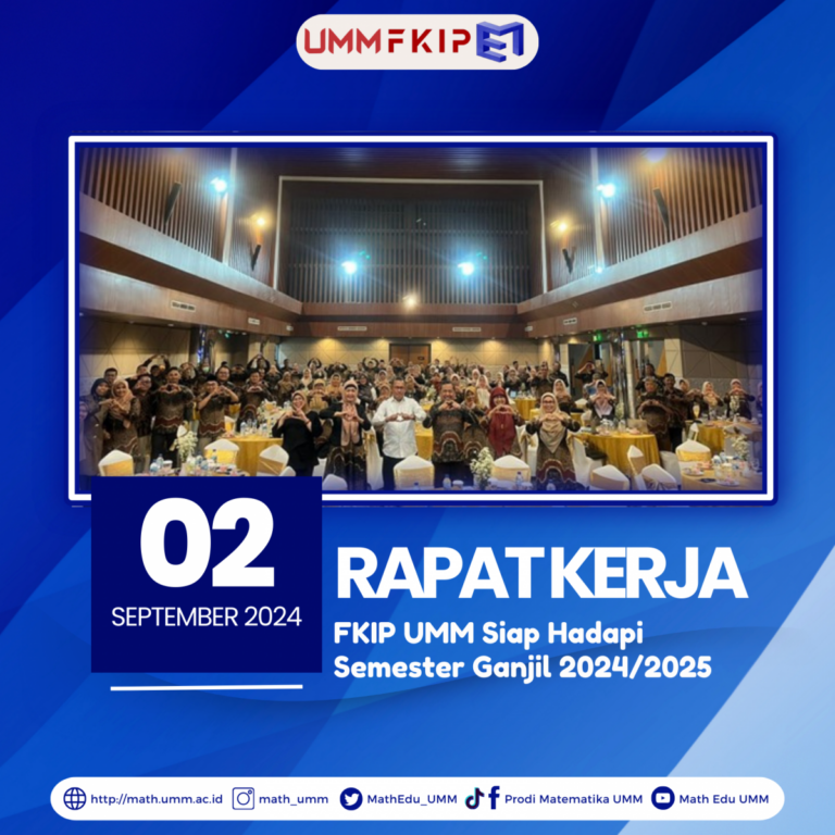 FKIP UMM Gelar Rapat Kerja, Siap Hadapi Semester Ganjil 2024/2025