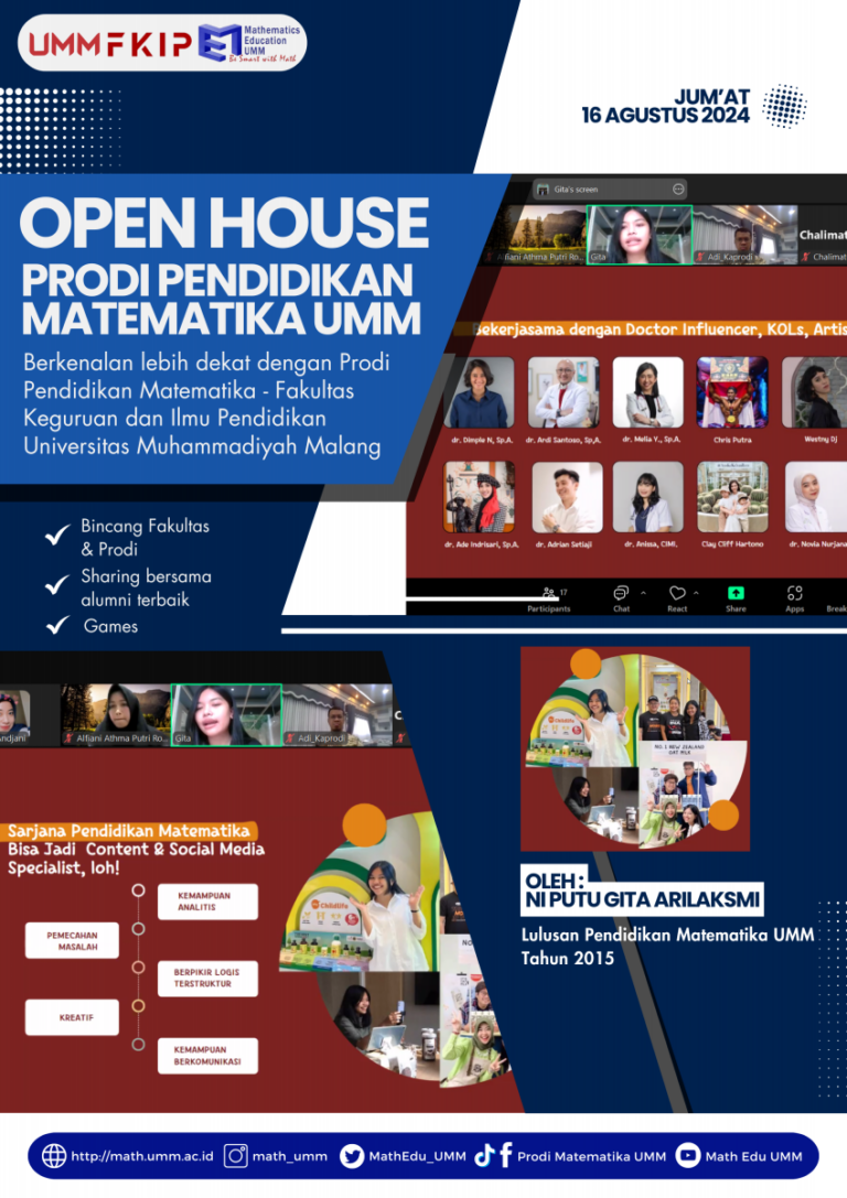 FKIP UMM Undang Calon Mahasiswa Baru untuk Open House