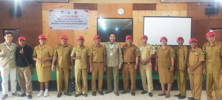 Tim UMM Gelar Kampanye Sekolah Sehat Bagi 30 Sekolah Di TTS