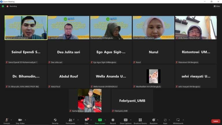 Workshop Telaah Kurikulum Pendidikan Matematika