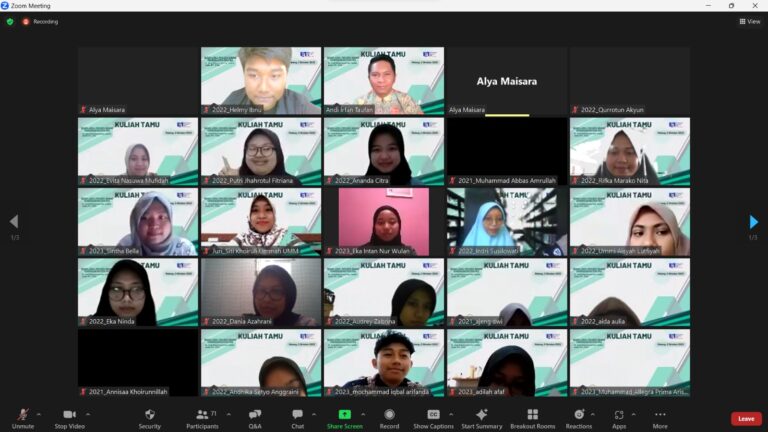 Kuliah Tamu: Bedah Judul PKM