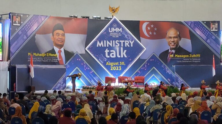 Ministry Talk : Minister for Social and Family Development Singapore dan Coordinating Minister for Human Development and Culture Affairs Republic of Indonesia.