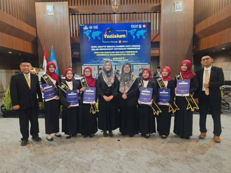 FKIP Universitas Muhammadiyah Malang Gelar Yudisium Periode II Tahun 2024