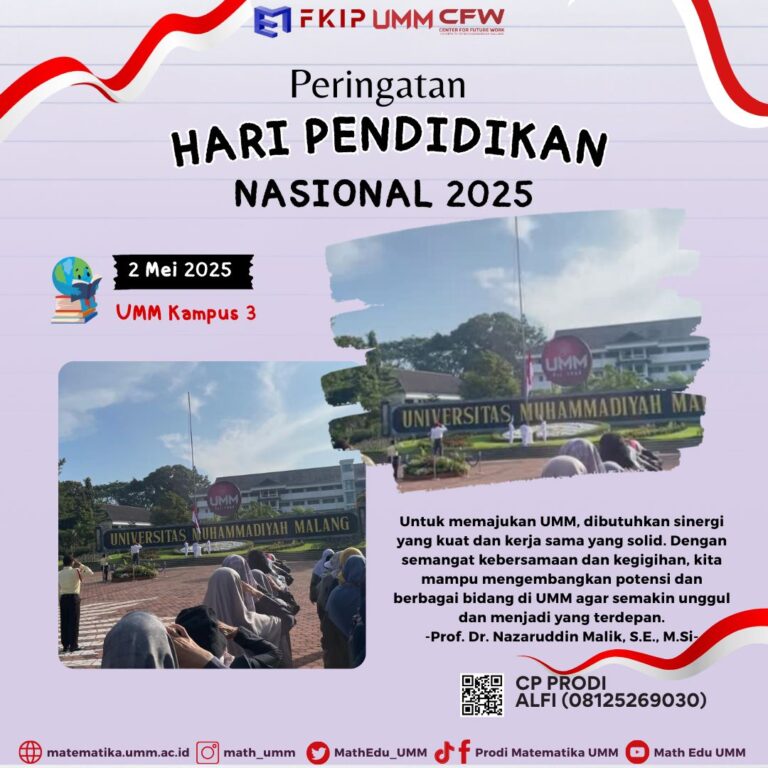 Peringatan Hari Pendidikan Nasional 2025 di Universitas Muhammadiyah Malang: Wujud Sinergi Menuju Pendidikan Unggul