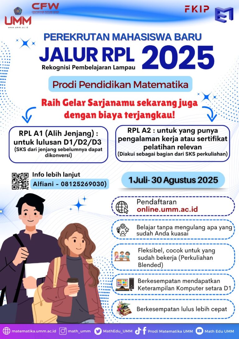Penerimaan Mahasiswa Baru Jalur RPL 2025