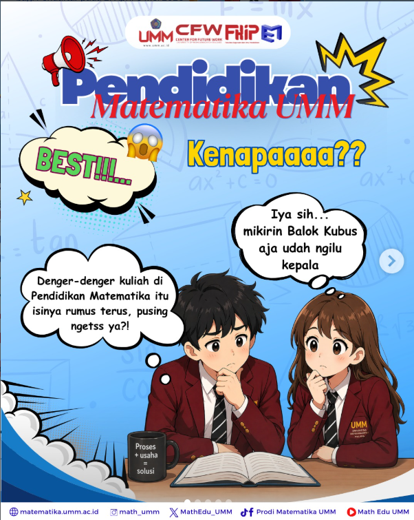 Kupas Tuntas Mitos Kuliah Ribet, PMAT UMM Tawarkan Pembelajaran Seru Berbasis Teknologi dan Peluang Kerja Fleksibel